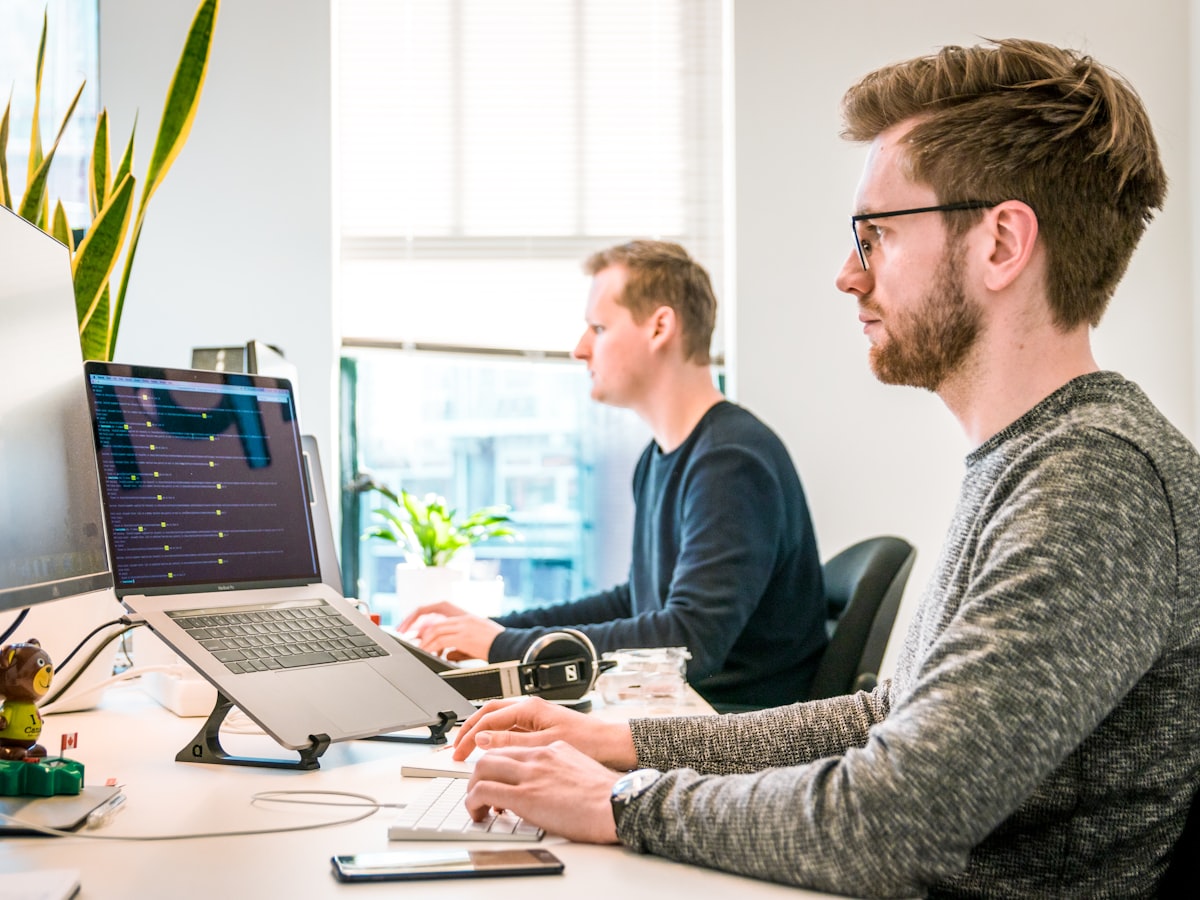 An operations team working with live data and automations